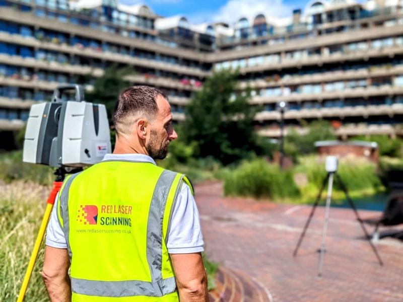 Our expert conducts a survey to create a detailed BIM model of a building