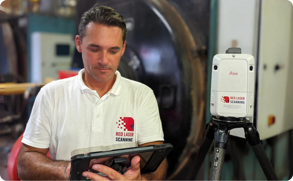 Our expert conducts a measured building surveys using advanced 3D scanning technology, ensuring accurate and detailed data for analysis