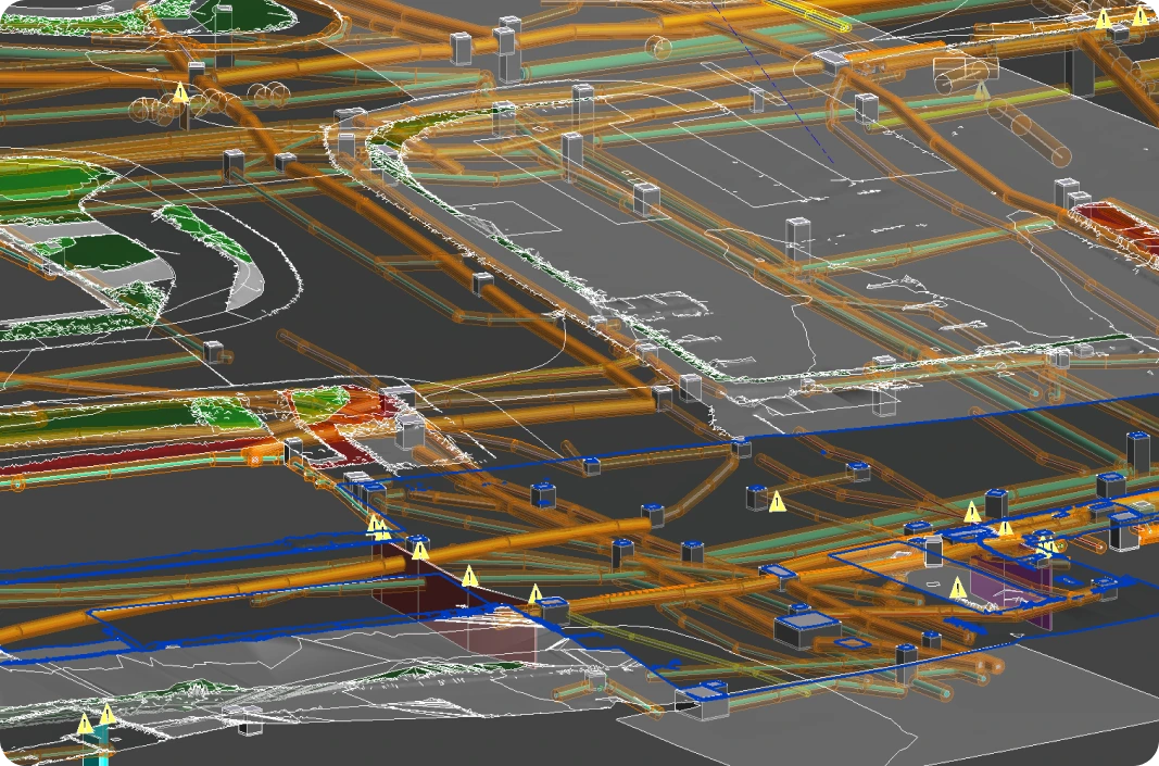 Capturing detailed utility mapping data, our team provides comprehensive insights into underground utilities to support your project