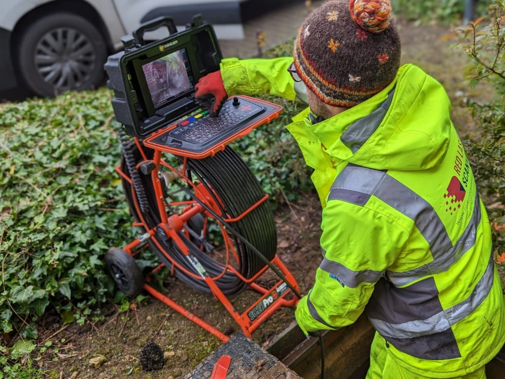 Expert performing an underground utility survey to detect piping issues and ensure the site remains safe and risk-free