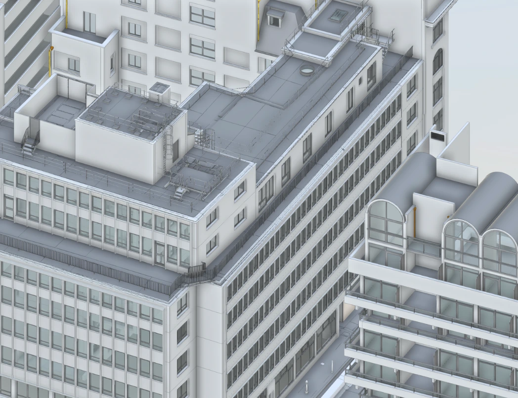 Red Laser expertise in BIM modelling and site survey ensures accurate and efficient delivery for the Barbican project
