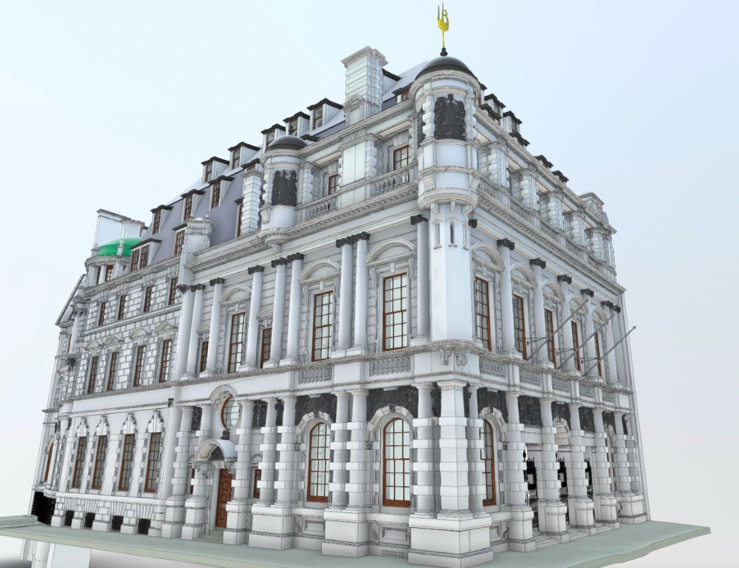 Revit models showcasing heritage architecture